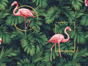 Wallpaper: Palette – Flamingo  (88452-2)