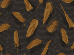 Wallpaper: Focus - Feather  (88486-3)